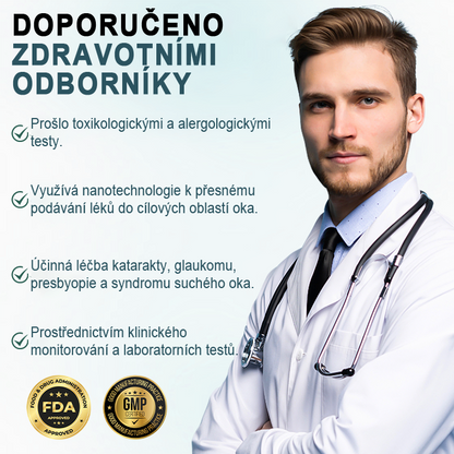 Oční kapky Timilk® optifusion nano sérum – nanotechnologie obnovuje jasný zrak, bez brýlí, bez chirurgického zákroku