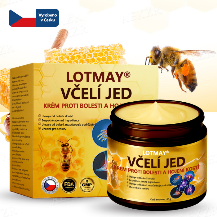 LOTMAY® Krém na hojení kostí proti bolesti se včelím jedem 🐝🐝