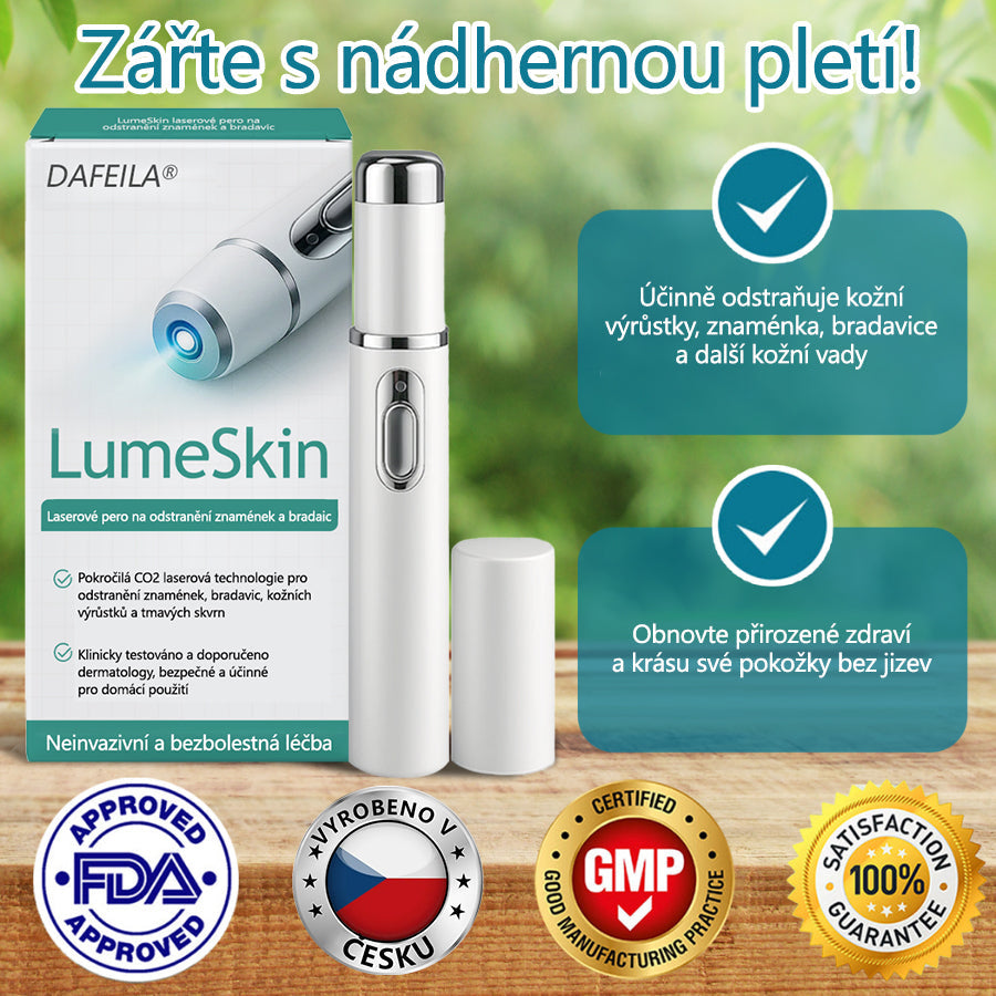 Laserové pero pro odstraňování znamének a bradavic DAFEILA® LumeSkin