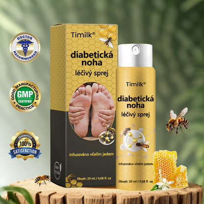 【Oficiální značkový obchod】Timilk® Sprej na hojení diabetické nohy - s obsahem včelího jedu🍃🍃