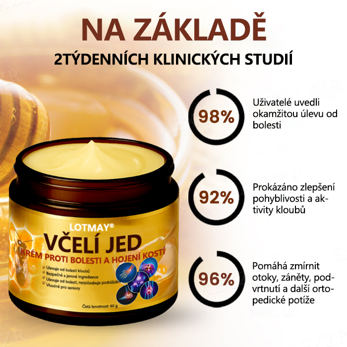 LOTMAY® Krém na hojení kostí proti bolesti se včelím jedem 🐝🐝