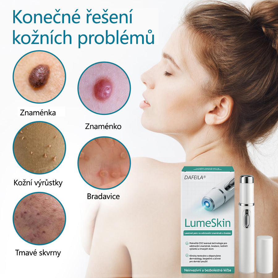 Laserové pero pro odstraňování znamének a bradavic DAFEILA® LumeSkin