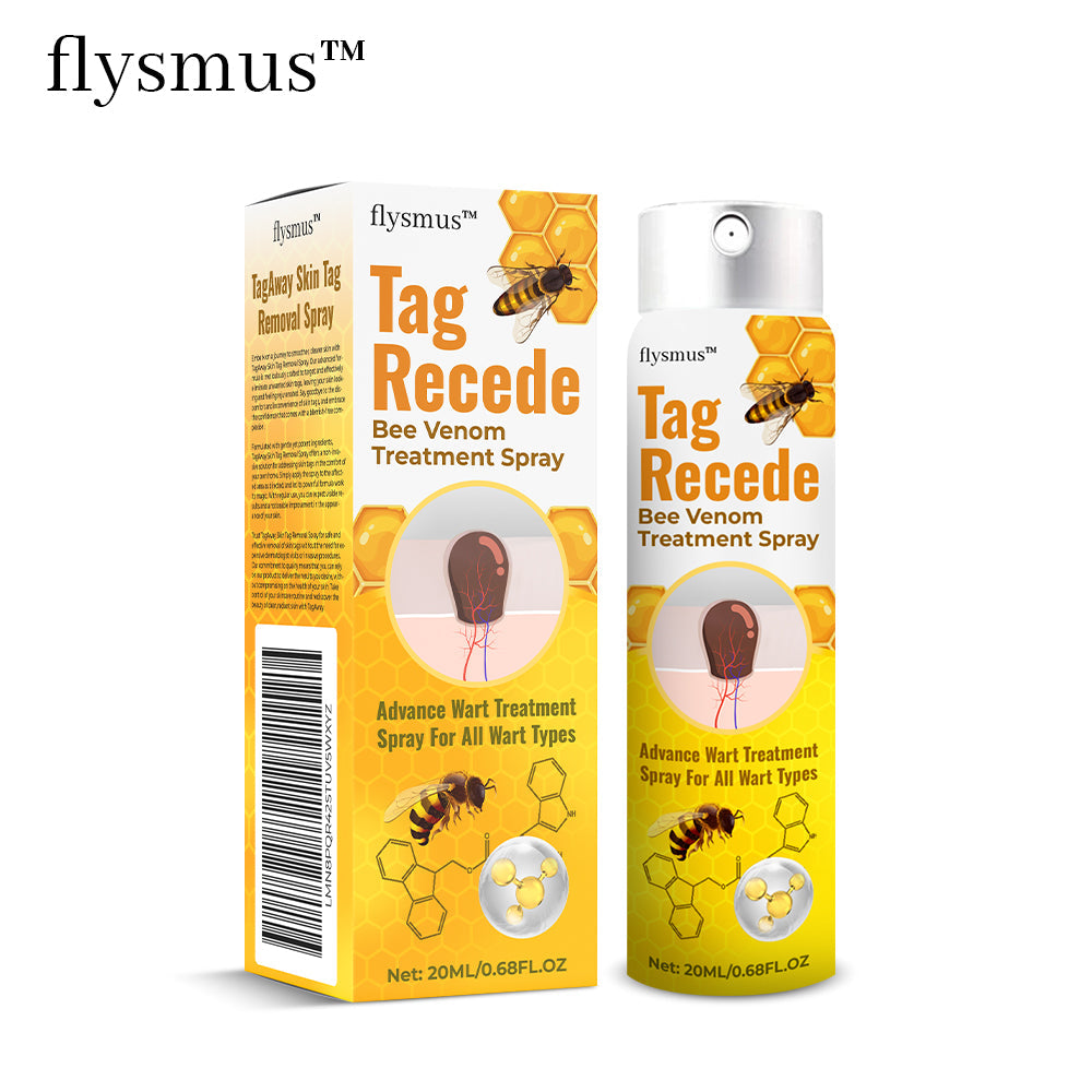 flysmus™ Včelí jed léčba sprej pro kožní tag a bradavice odstranit 🐝